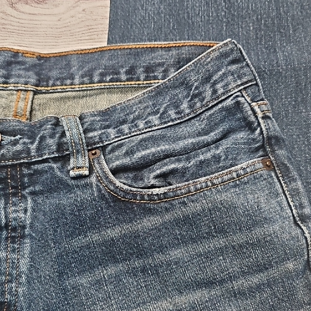 Hollister 32x30 Men's Blue Straight Jeans - Picture 5 of 14